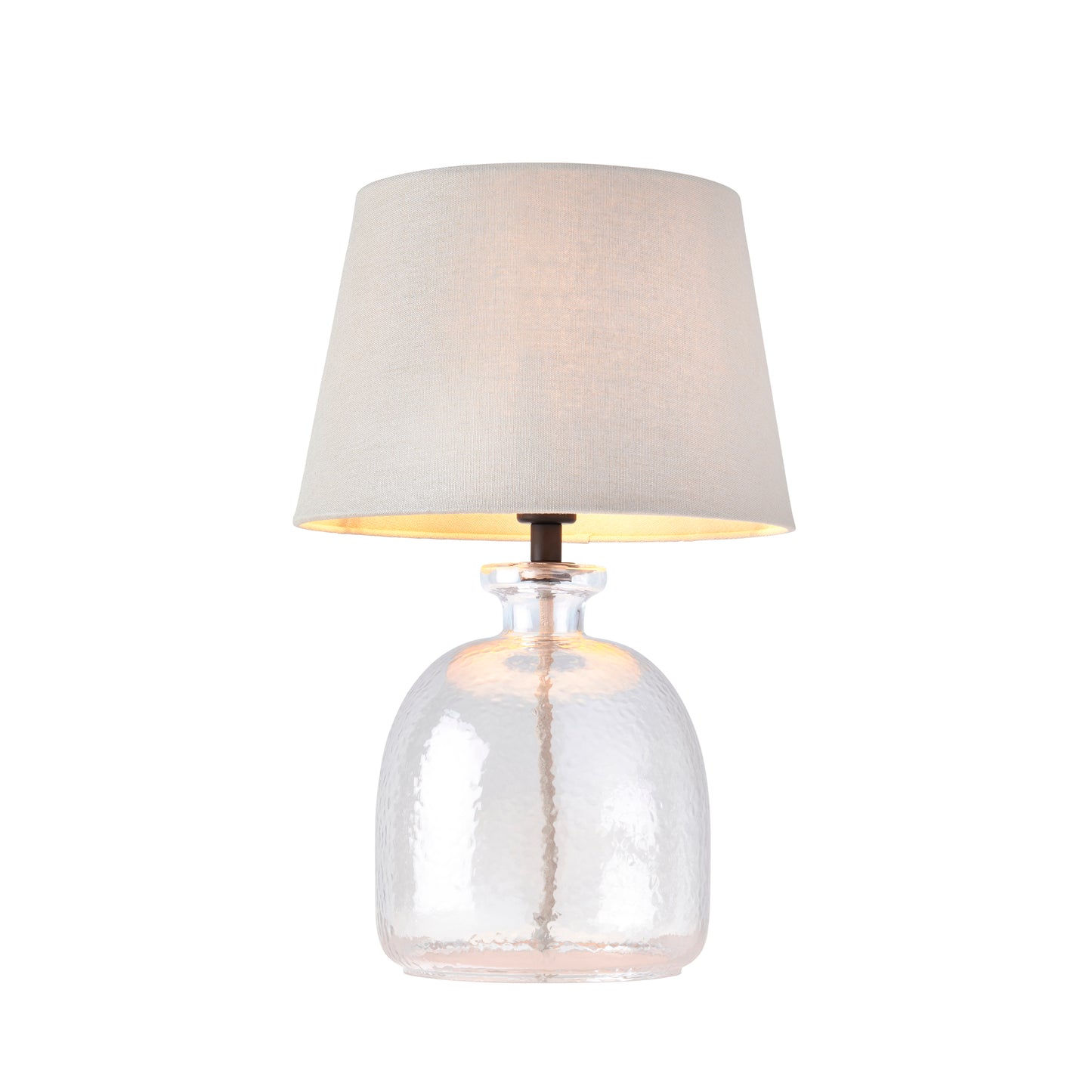 Lyra Table Lamp Clear / Grey