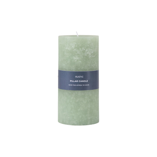Pillar Candle Rustic Sage