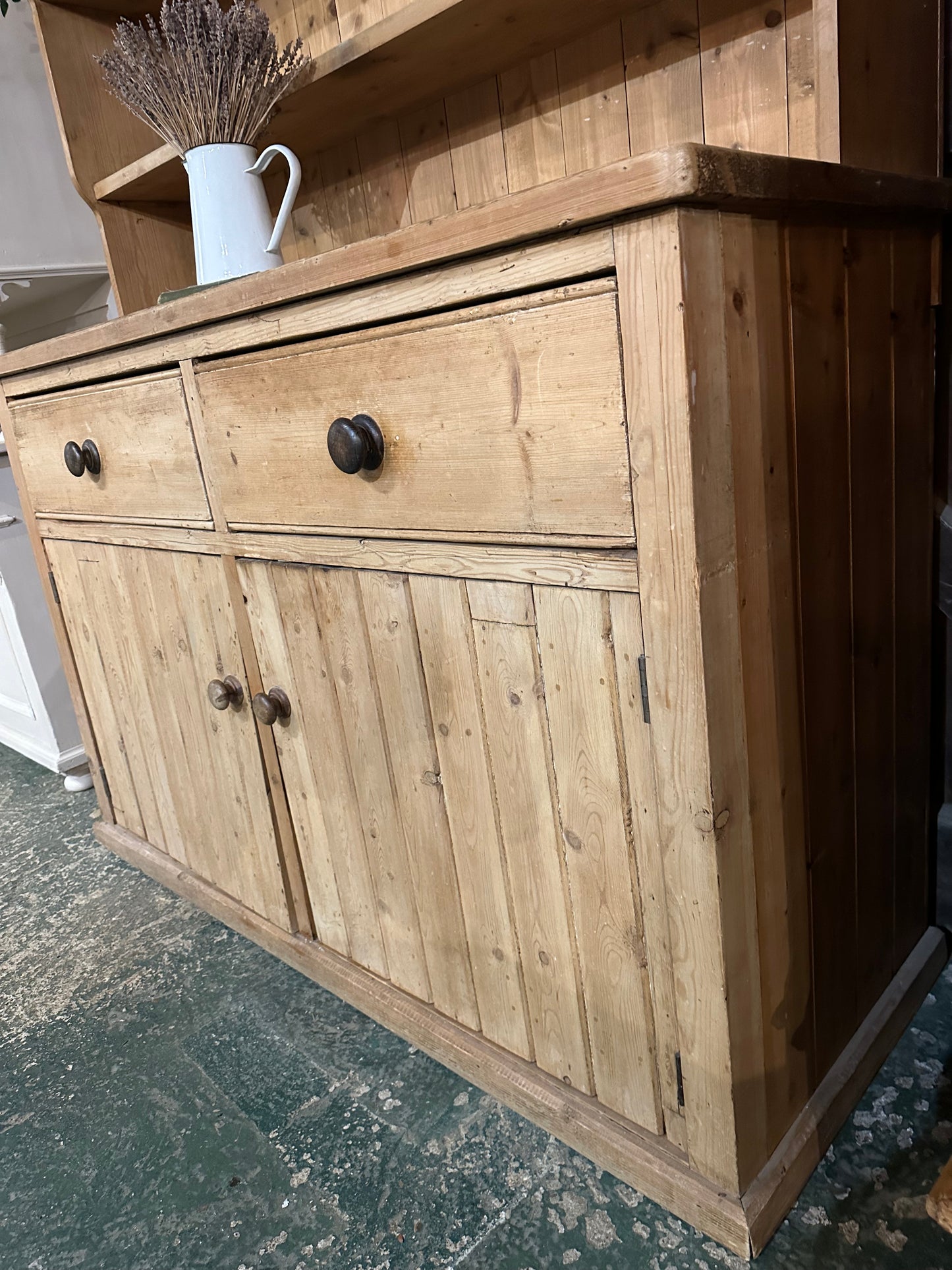 Rustic vintage dresser