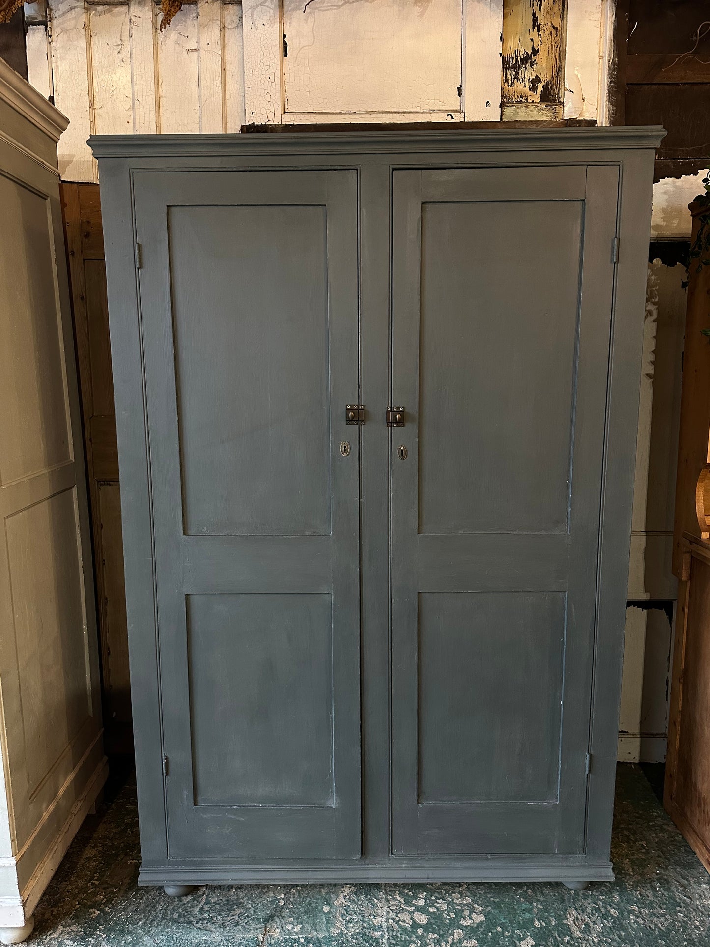 Rustic vintage linen press/ pantry / cupboard