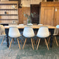 Rustic farmhouse table 8 seater