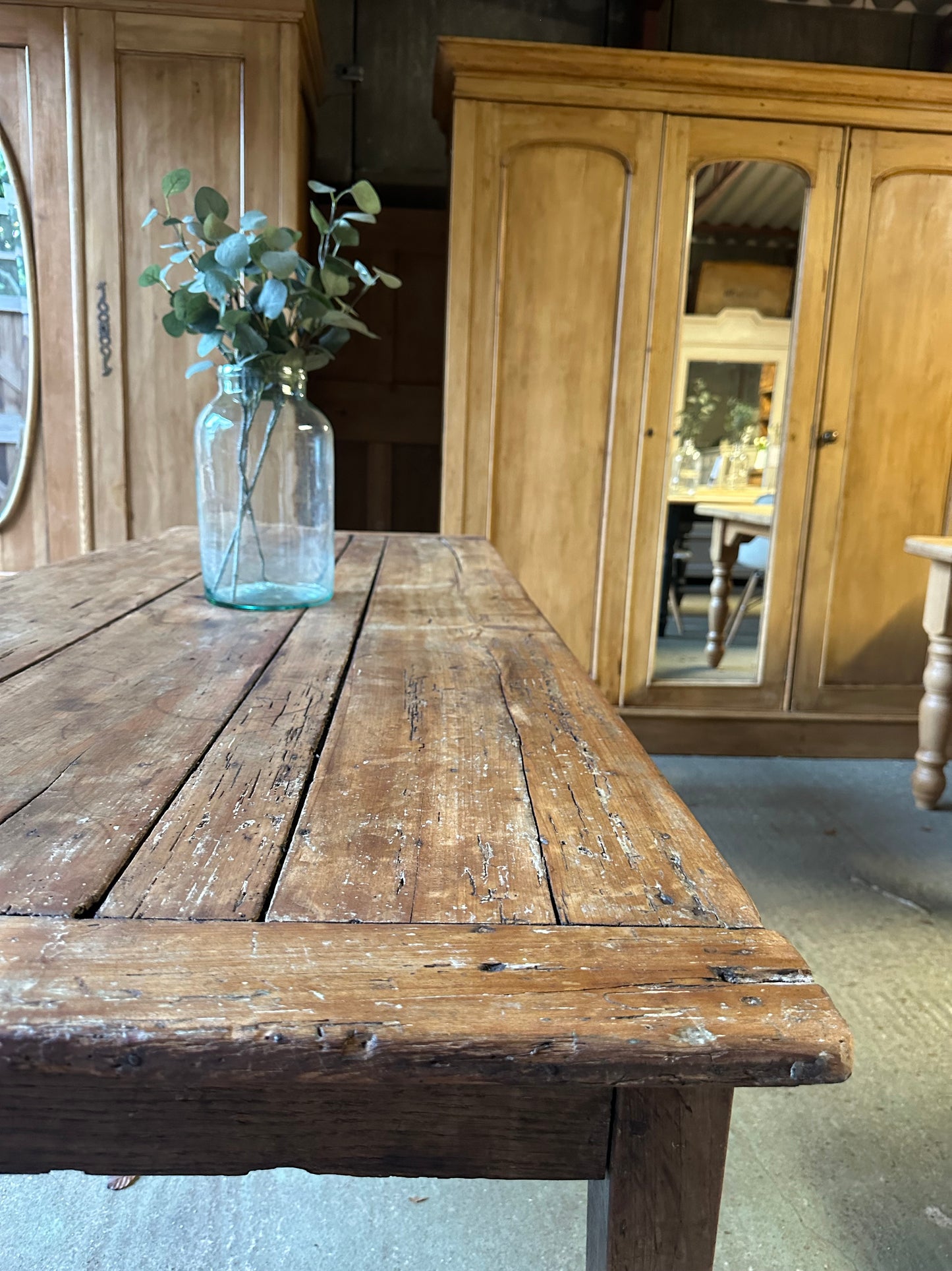 Farmhouse table large 8 seater