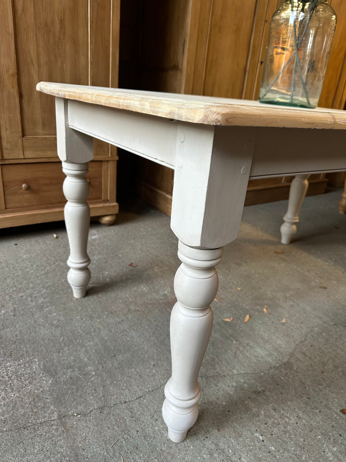 Farmhouse table 6 seater