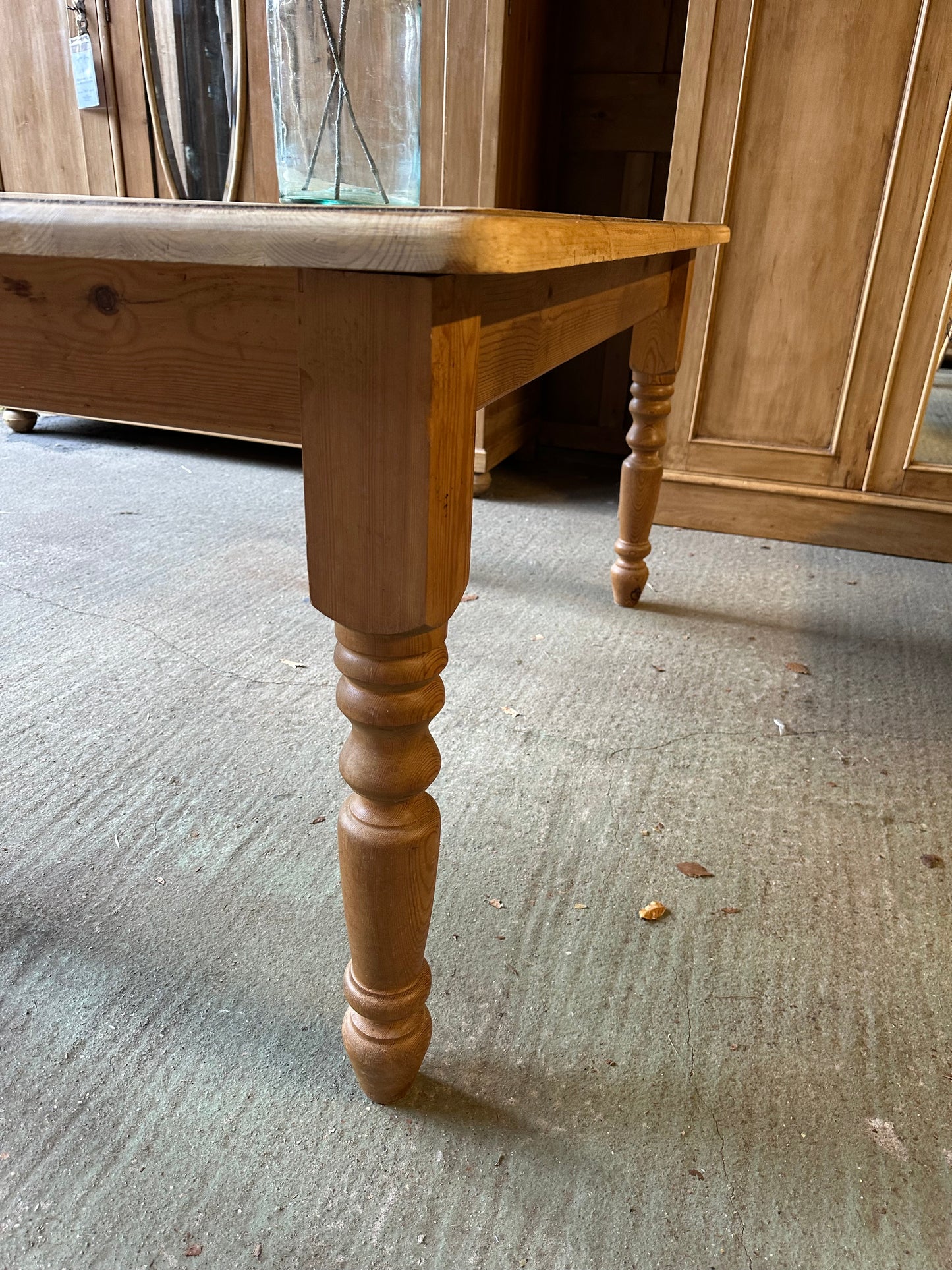 Farmhouse table large 6 seater