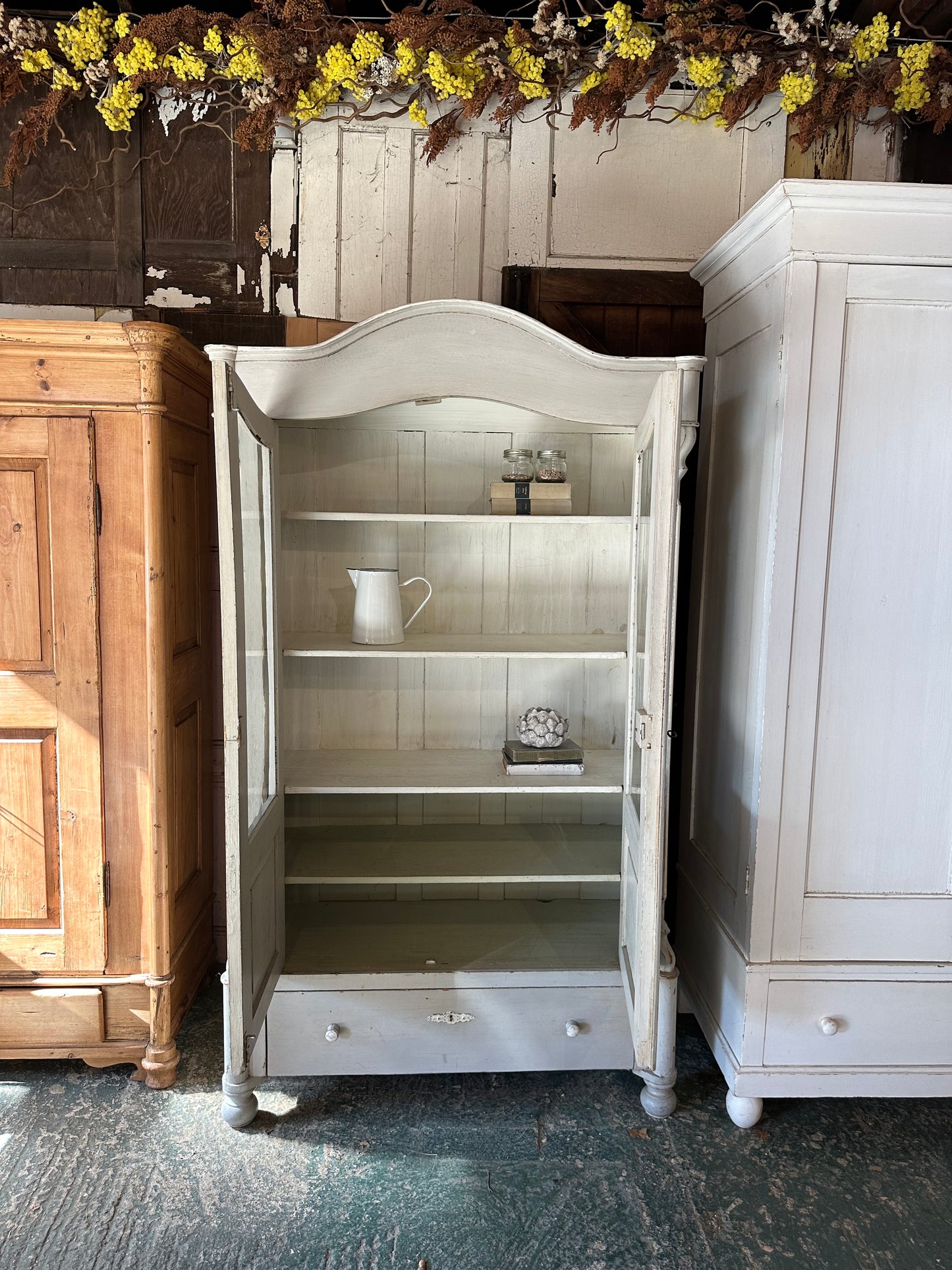 Rustic display cabinet /dresser