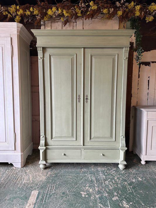 Rustic knock down wardrobe