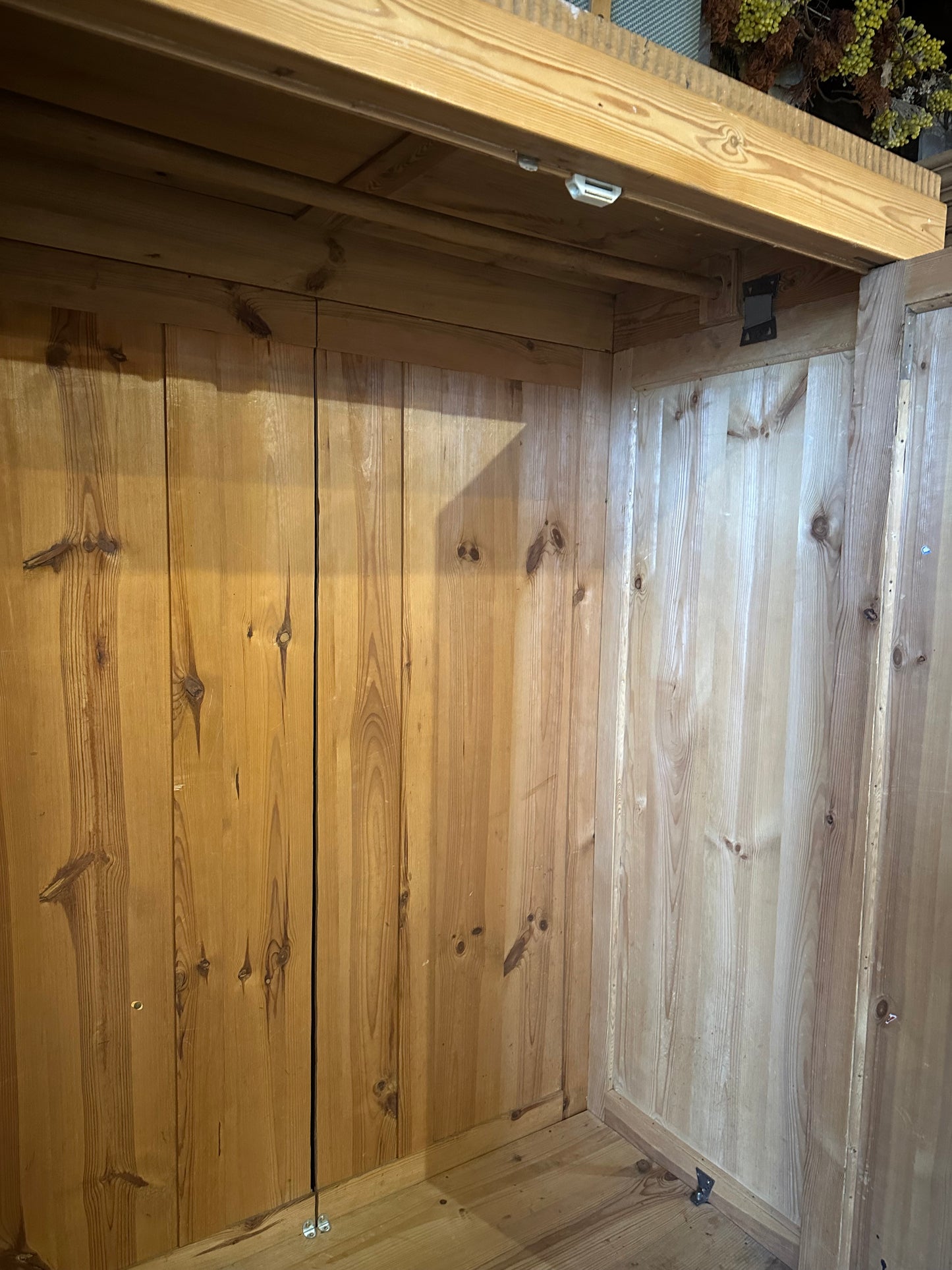 Rustic vintage knock down wardrobe