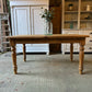 Farmhouse table 6 seater