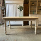 Farmhouse table 6 seater