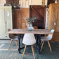 Oak Barley Twist Draw Leaf Table
