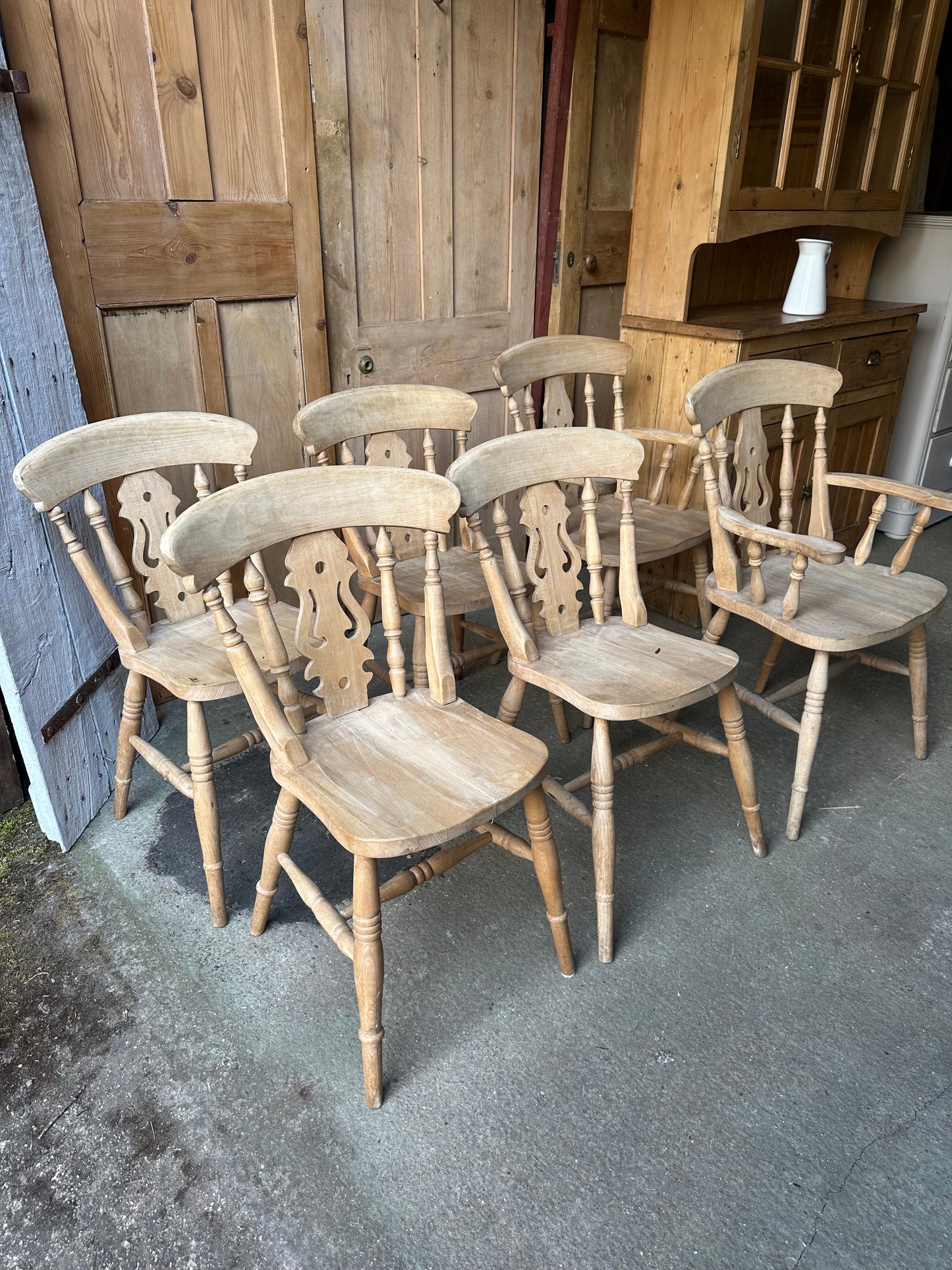 Farmhouse chairs set of 6