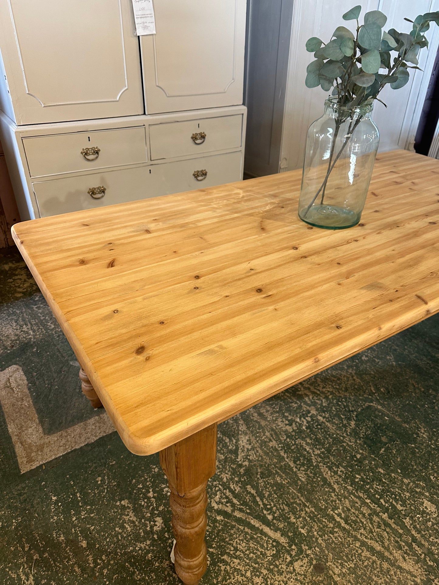 Farmhouse table 8 seater