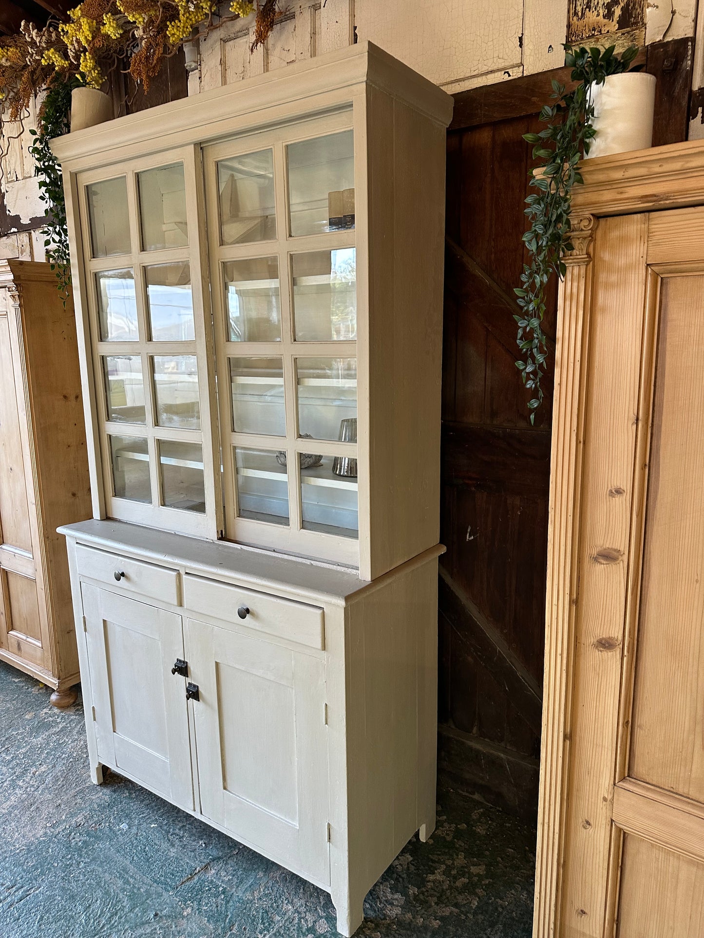 Rustic vintage dresser