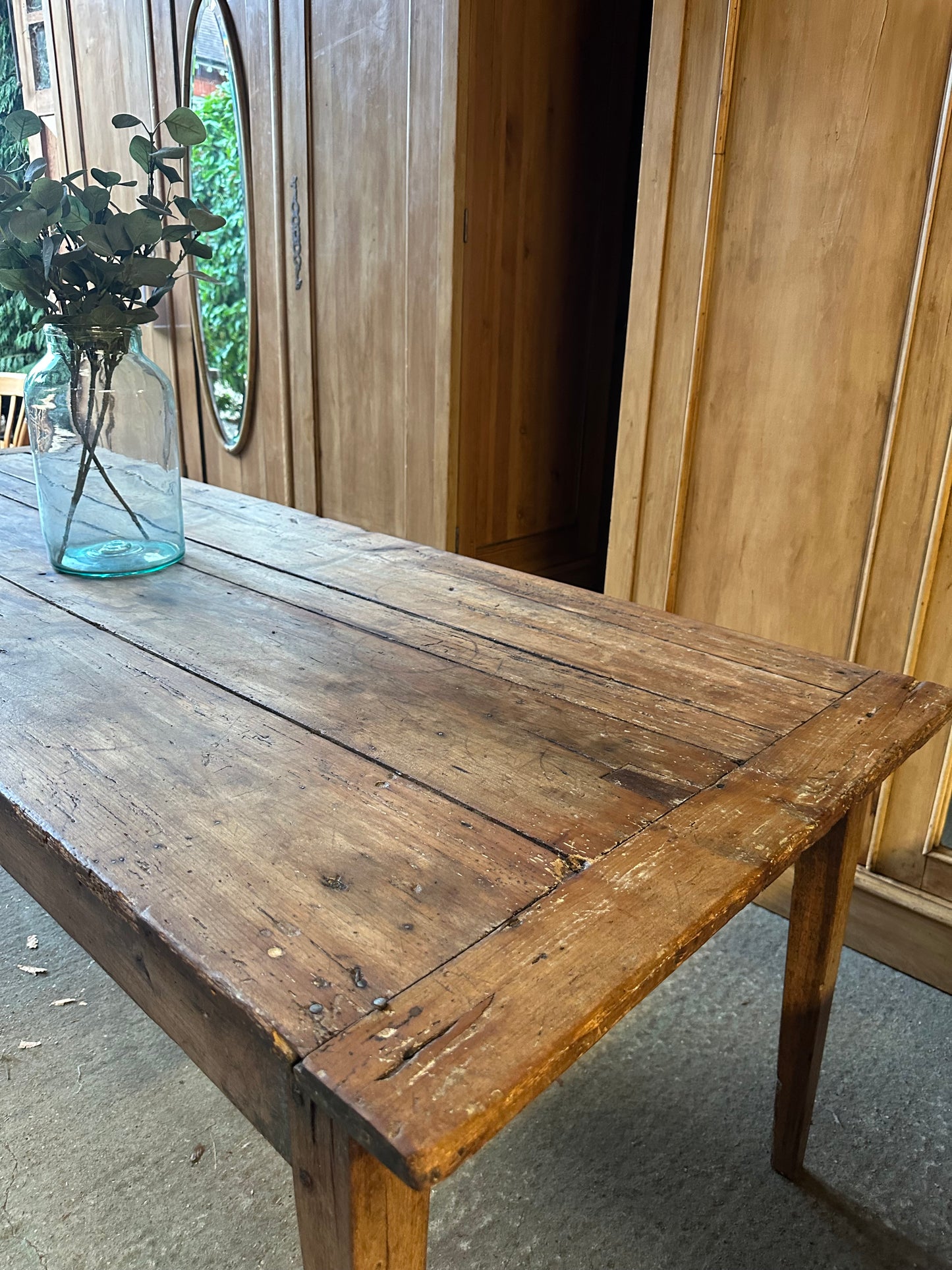 Farmhouse table large 8 seater