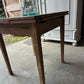 Vintage oak draw leaf table 2-4 seater
