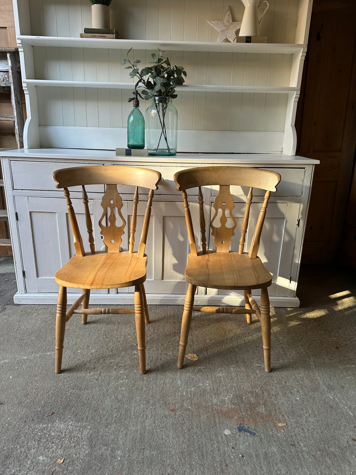 Farmhouse chairs 1 pair