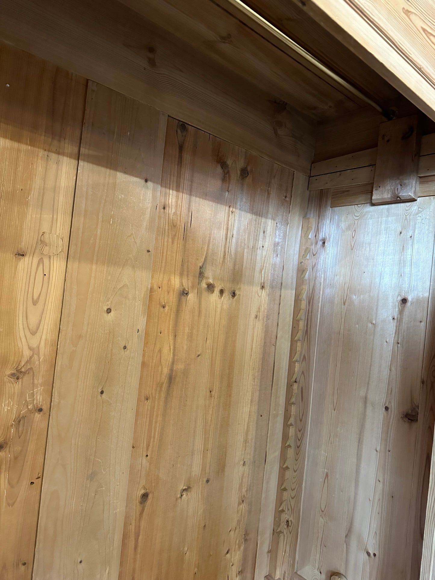 Vintage knock down wardrobe