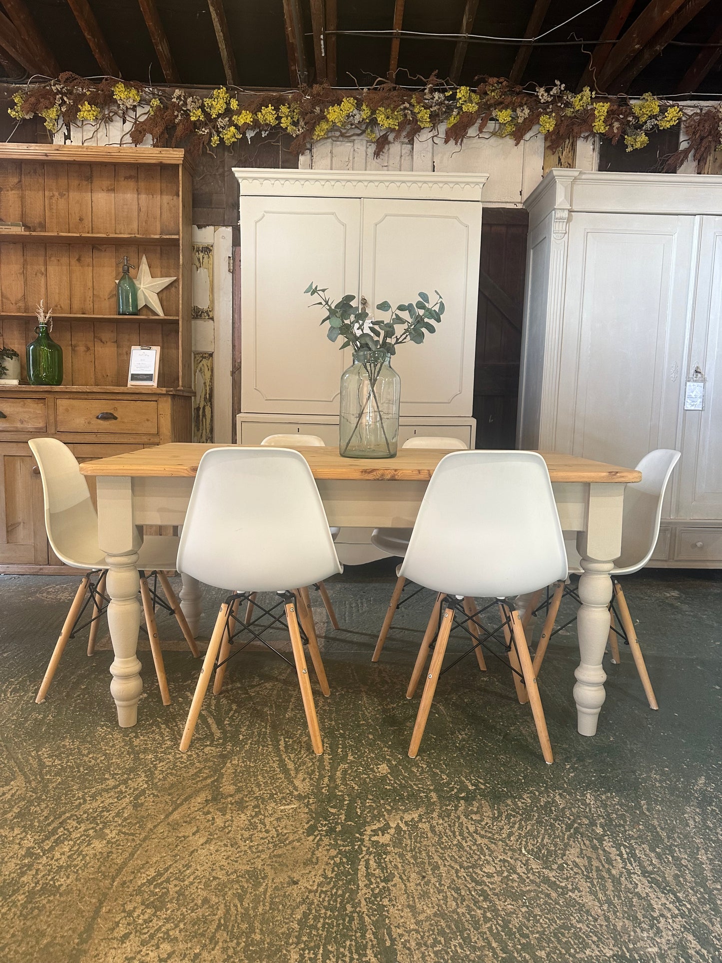 Farmhouse table 6 seater