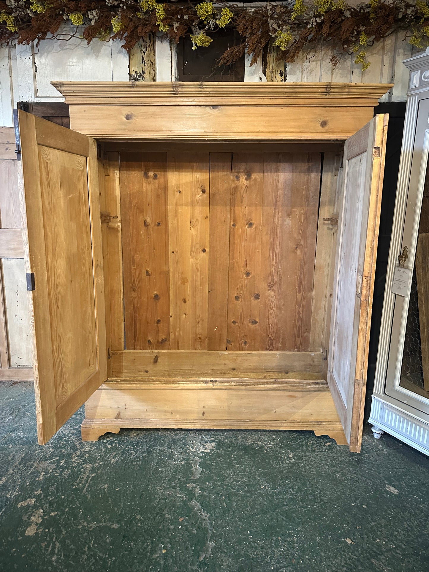 Rustic vintage knock down wardrobe