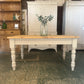 Farmhouse table 6 seater