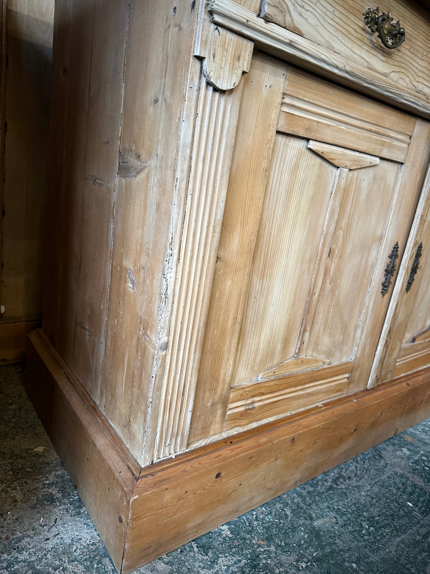 Rustic vintage sideboard