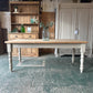 Farmhouse table large 8 seater
