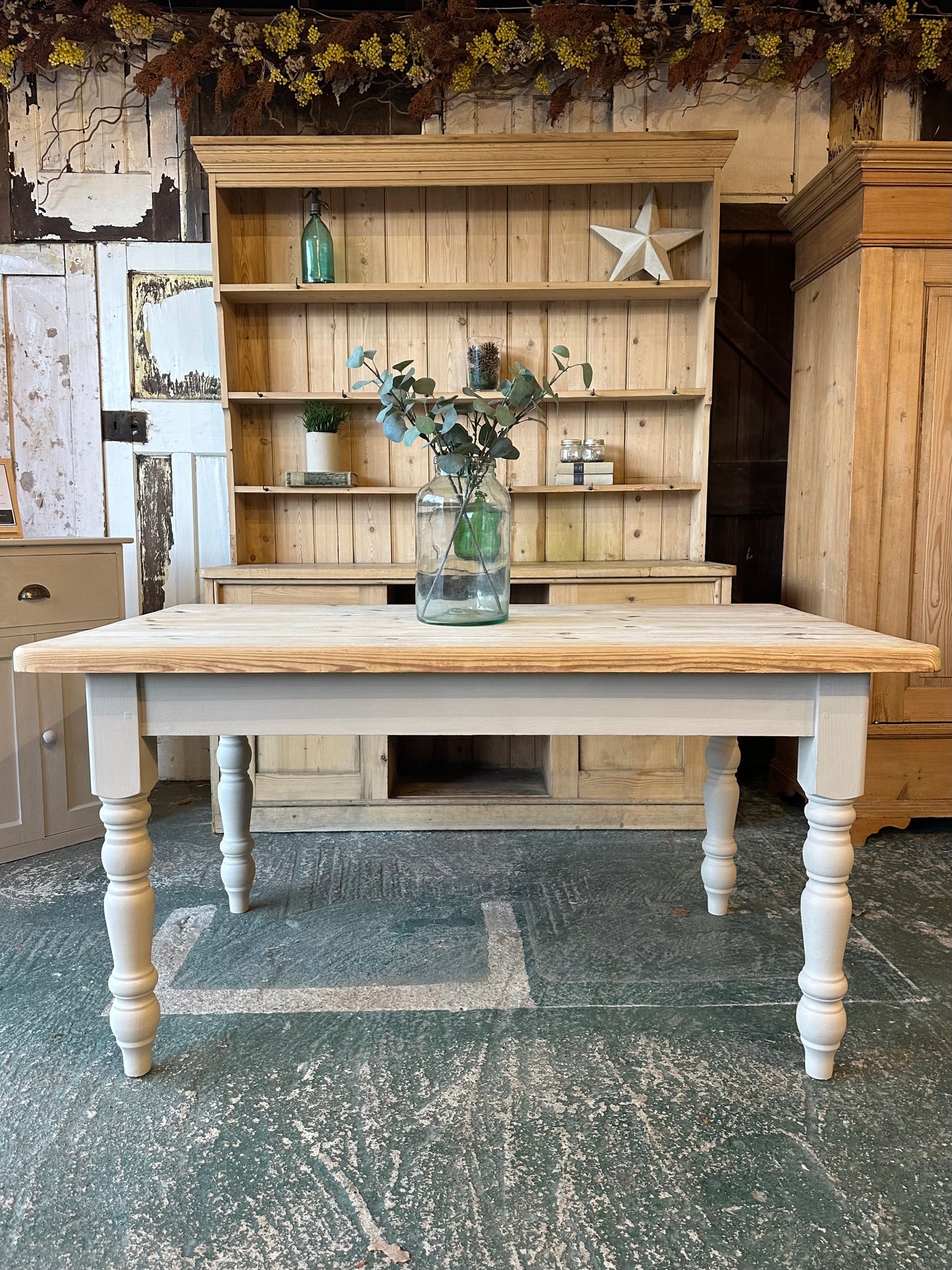 Farmhouse table 6 seater