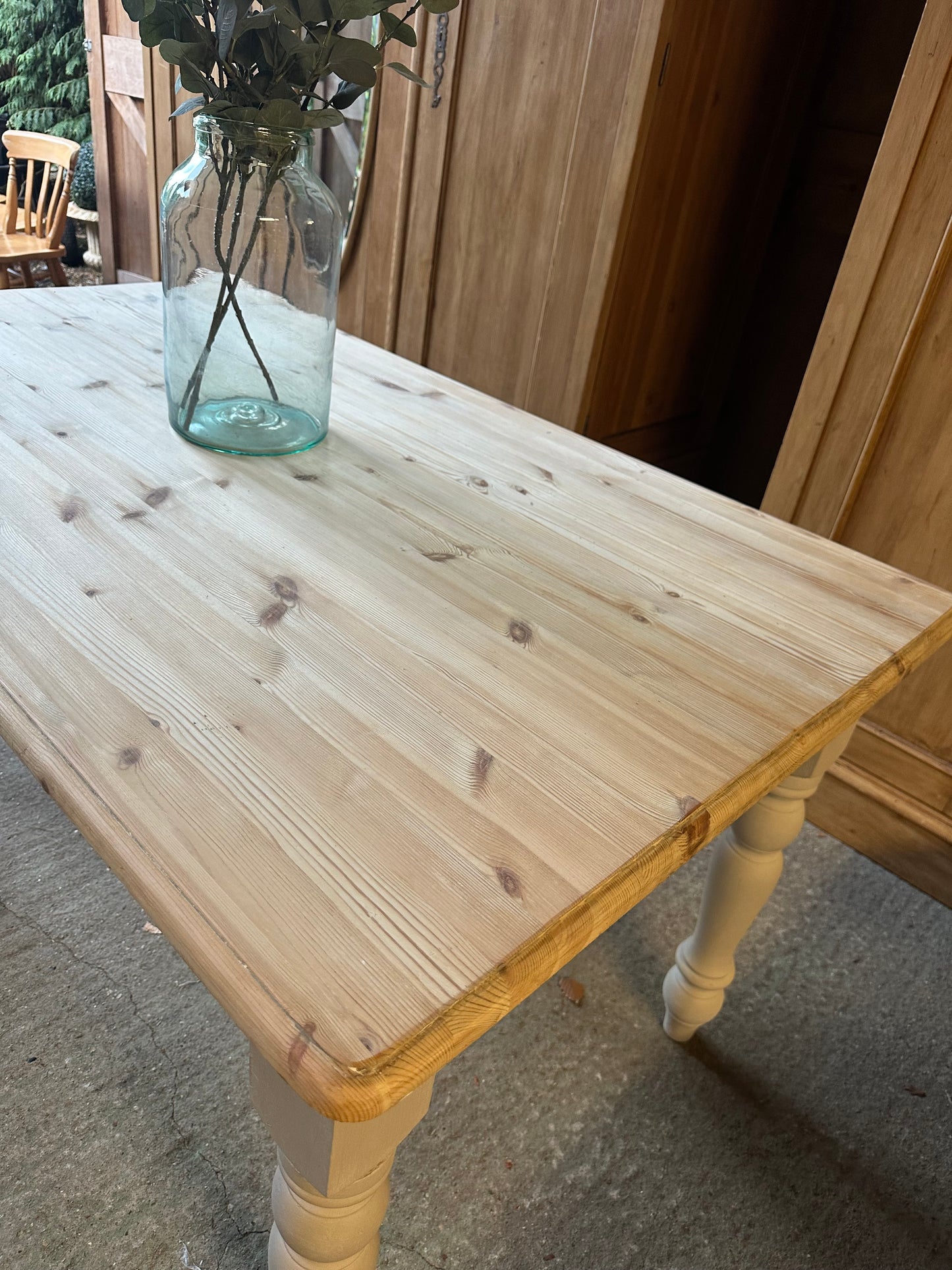 Farmhouse table 6 seater
