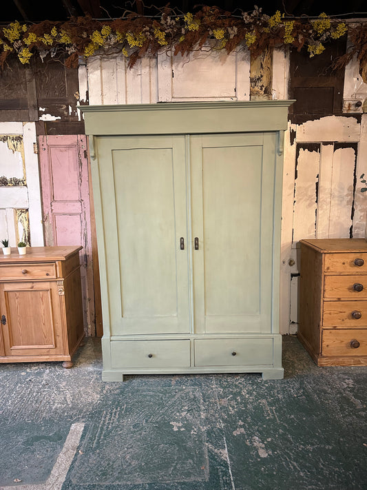 Rustic vintage knock down wardrobe