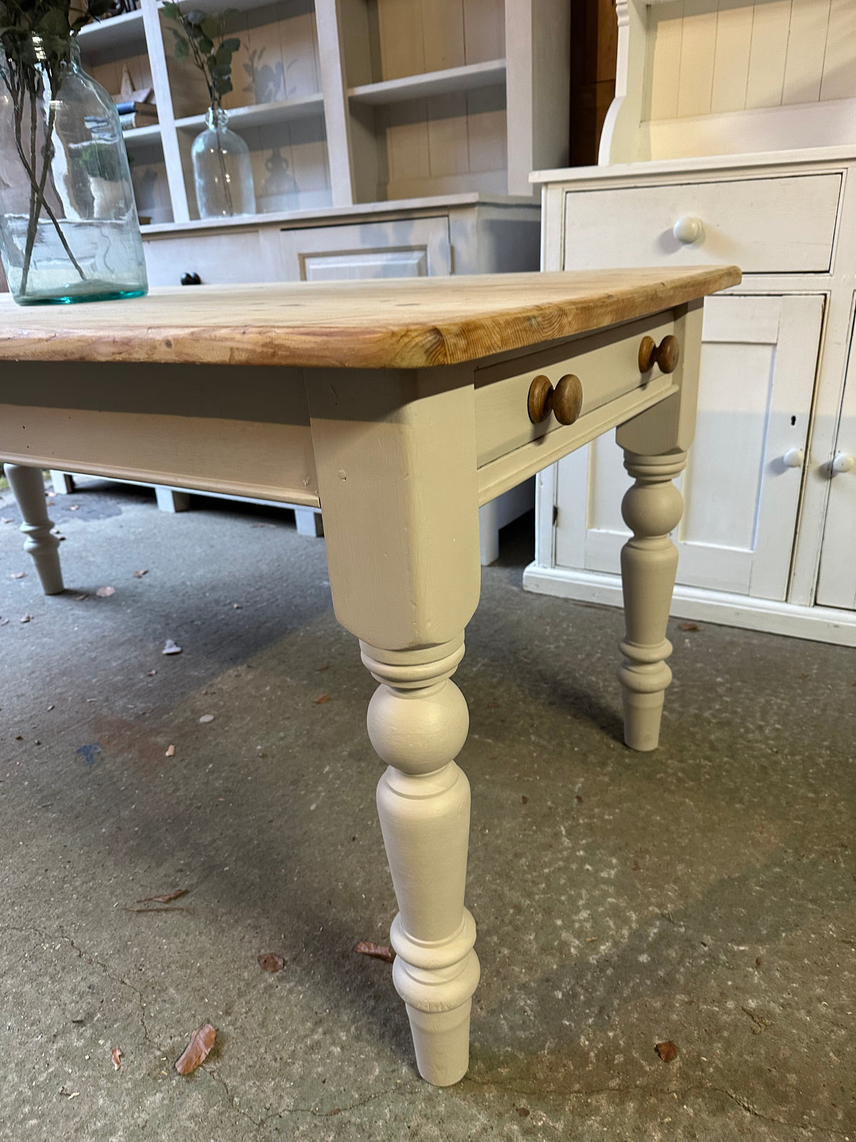 Farmhouse table 8 seater