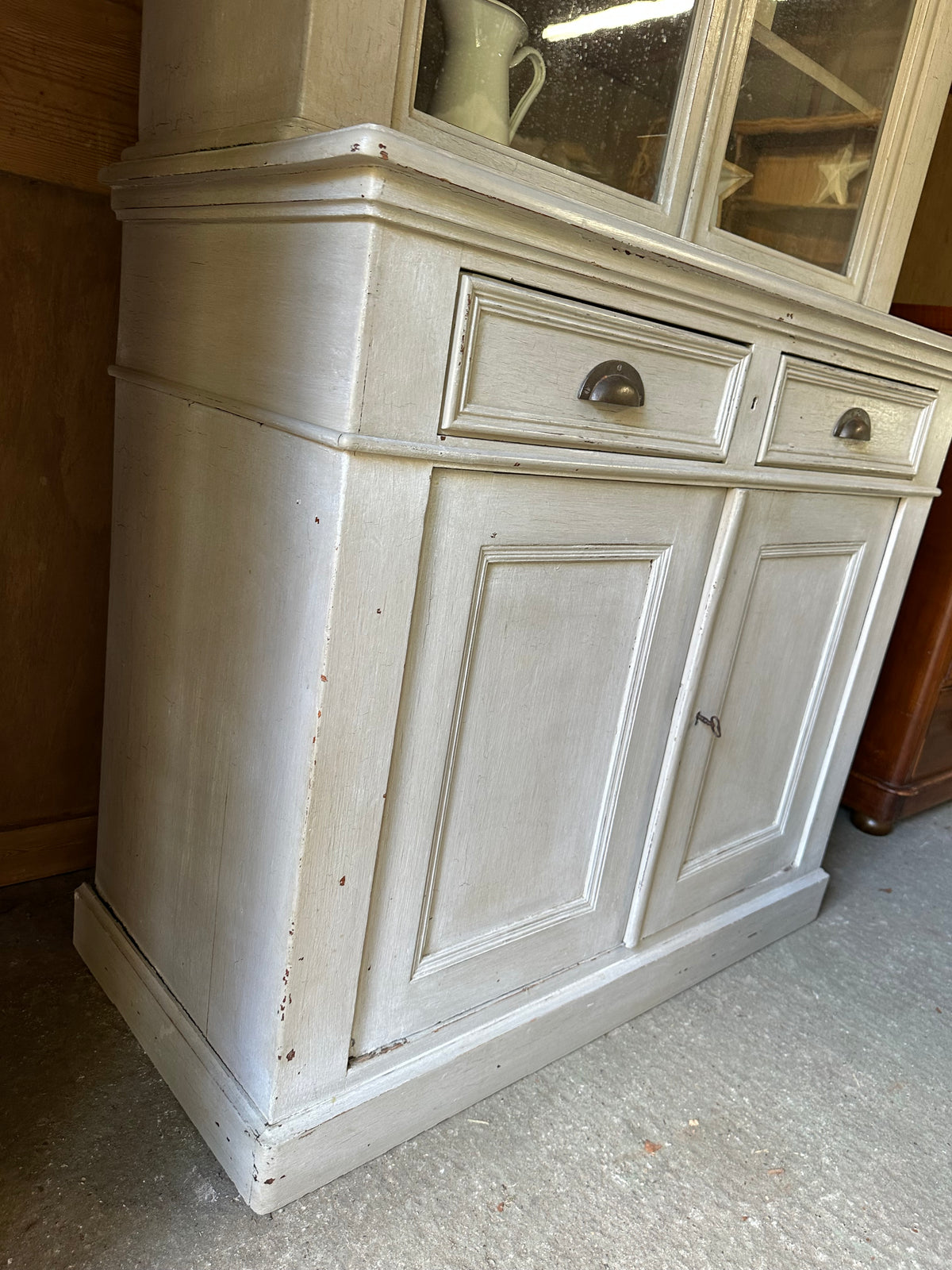 Vintage glazed dresser