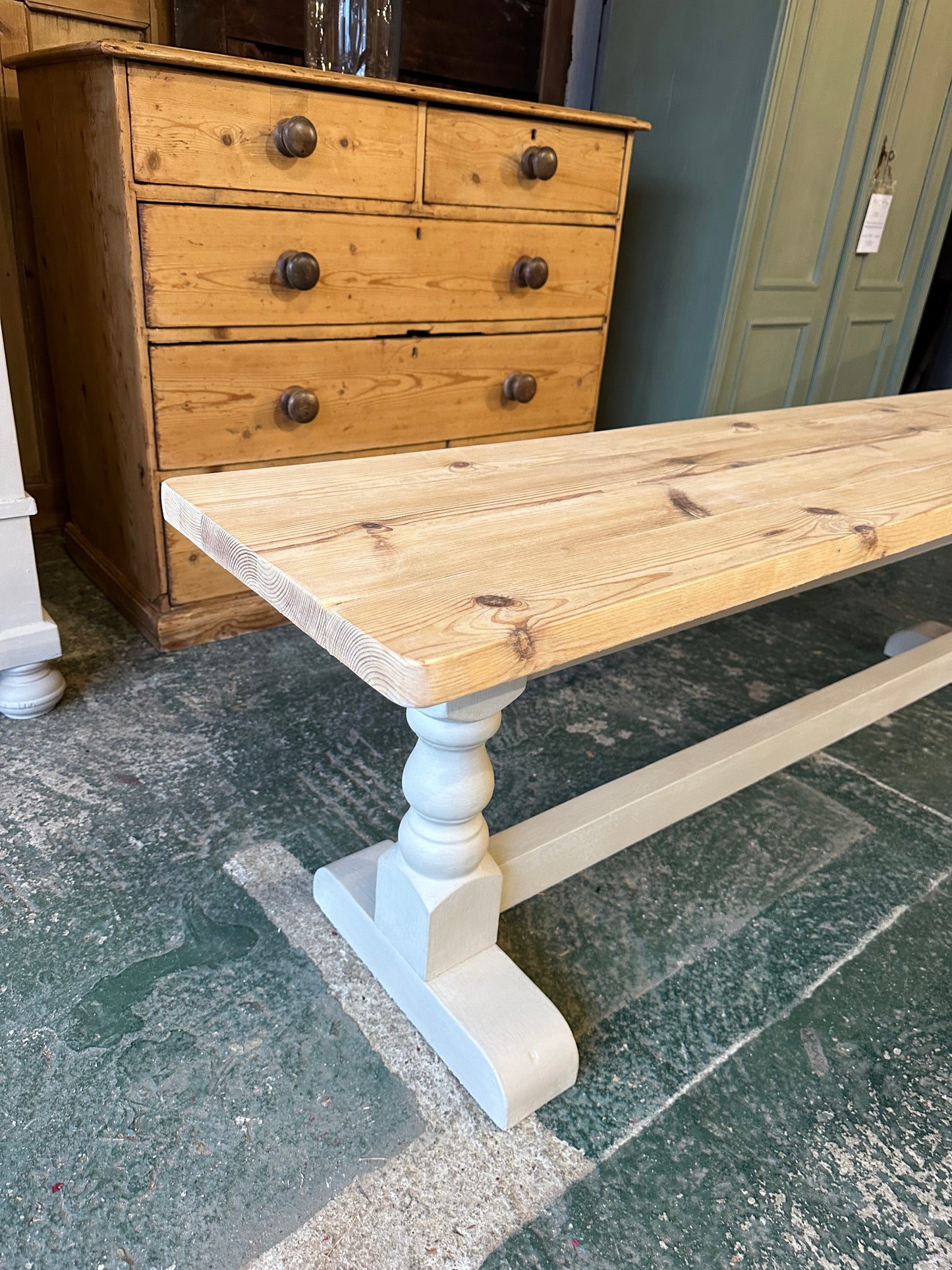 Rustic bench seat