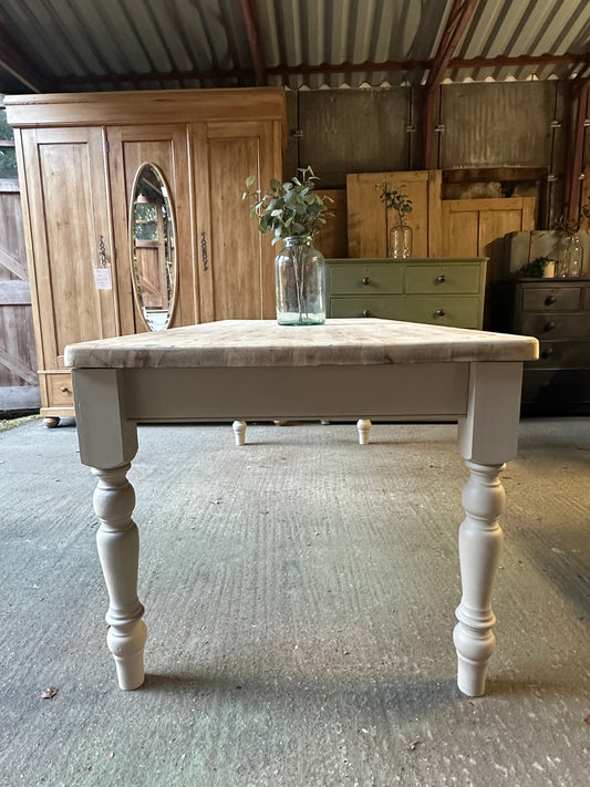 Farmhouse table large 8 seater