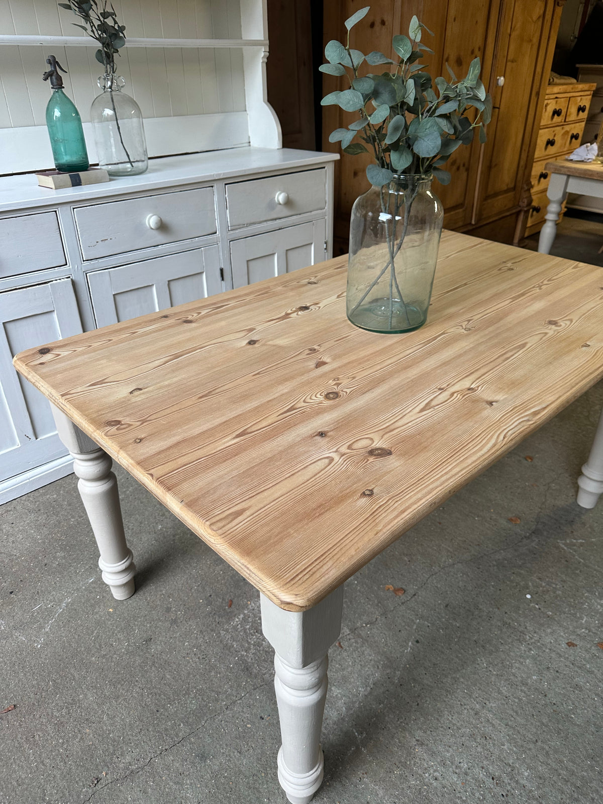 Farmhouse table 6 seater