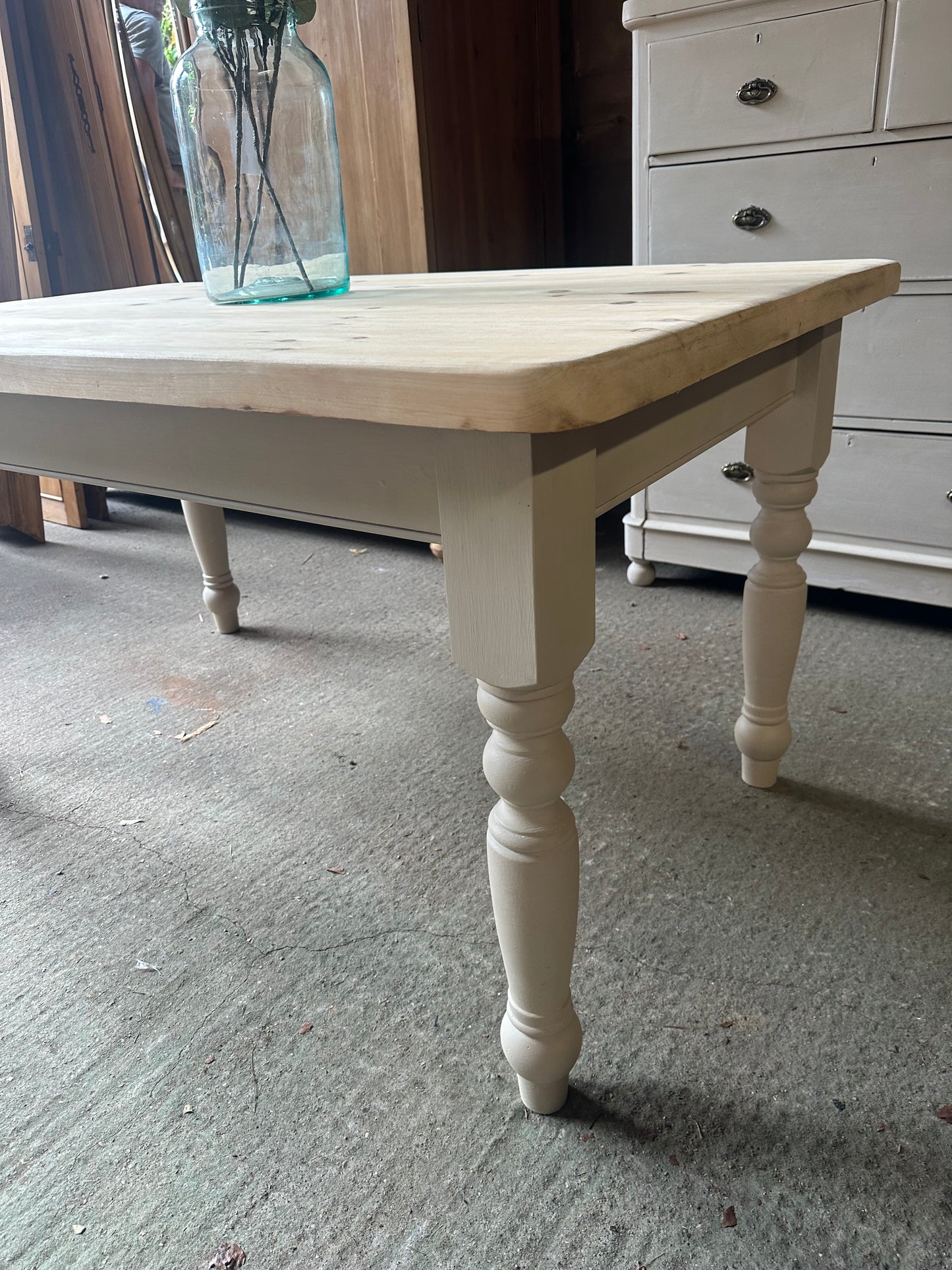 Farmhouse table 6 seater