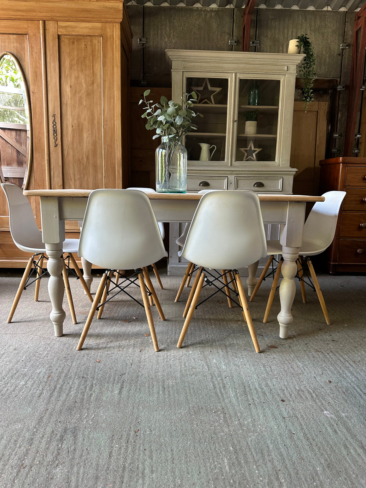 Farmhouse table 6 seater