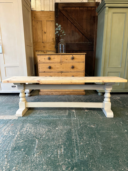 Rustic bench seat