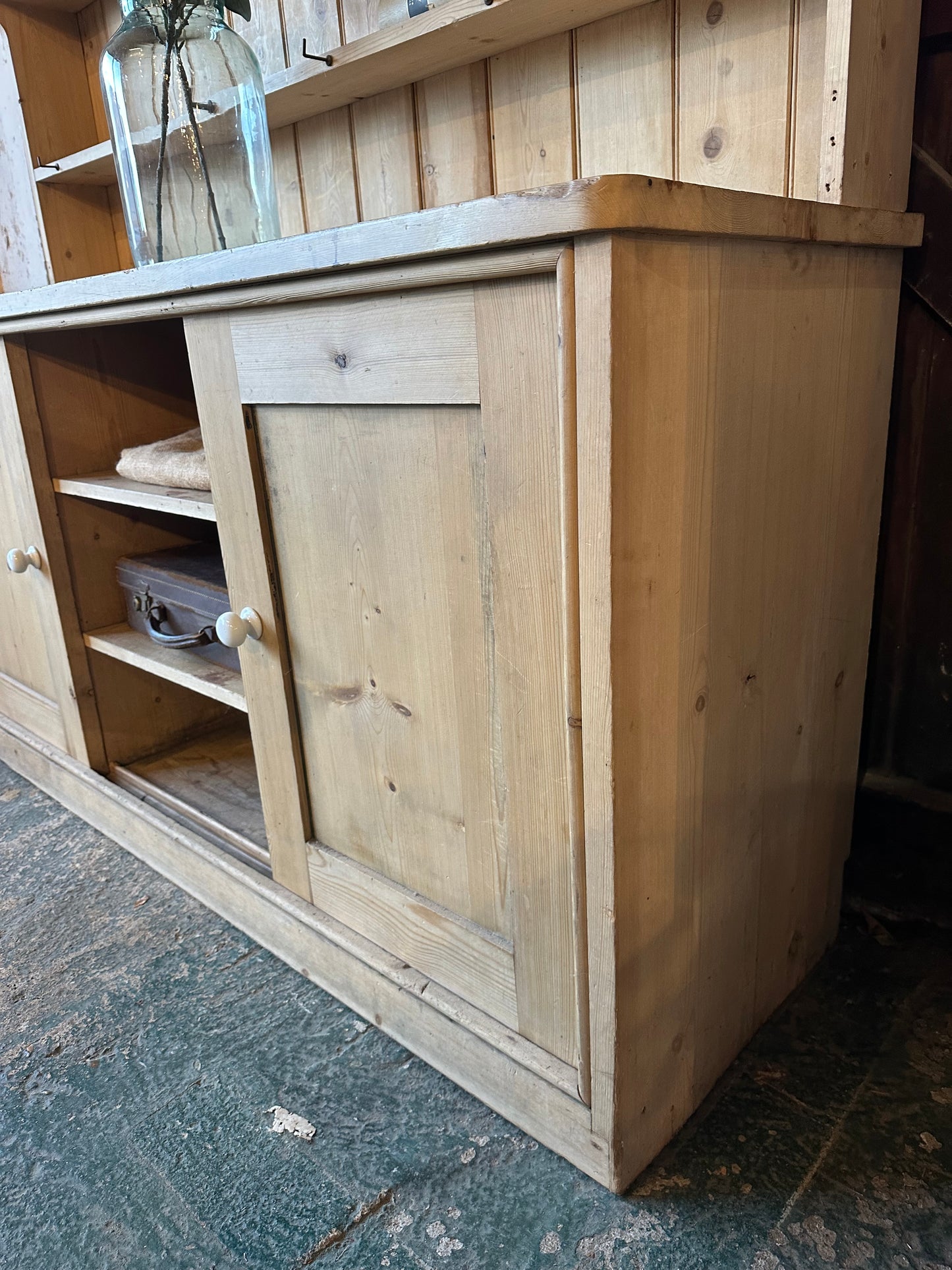 Rustic vintage dresser