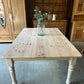 Farmhouse table 8 seater