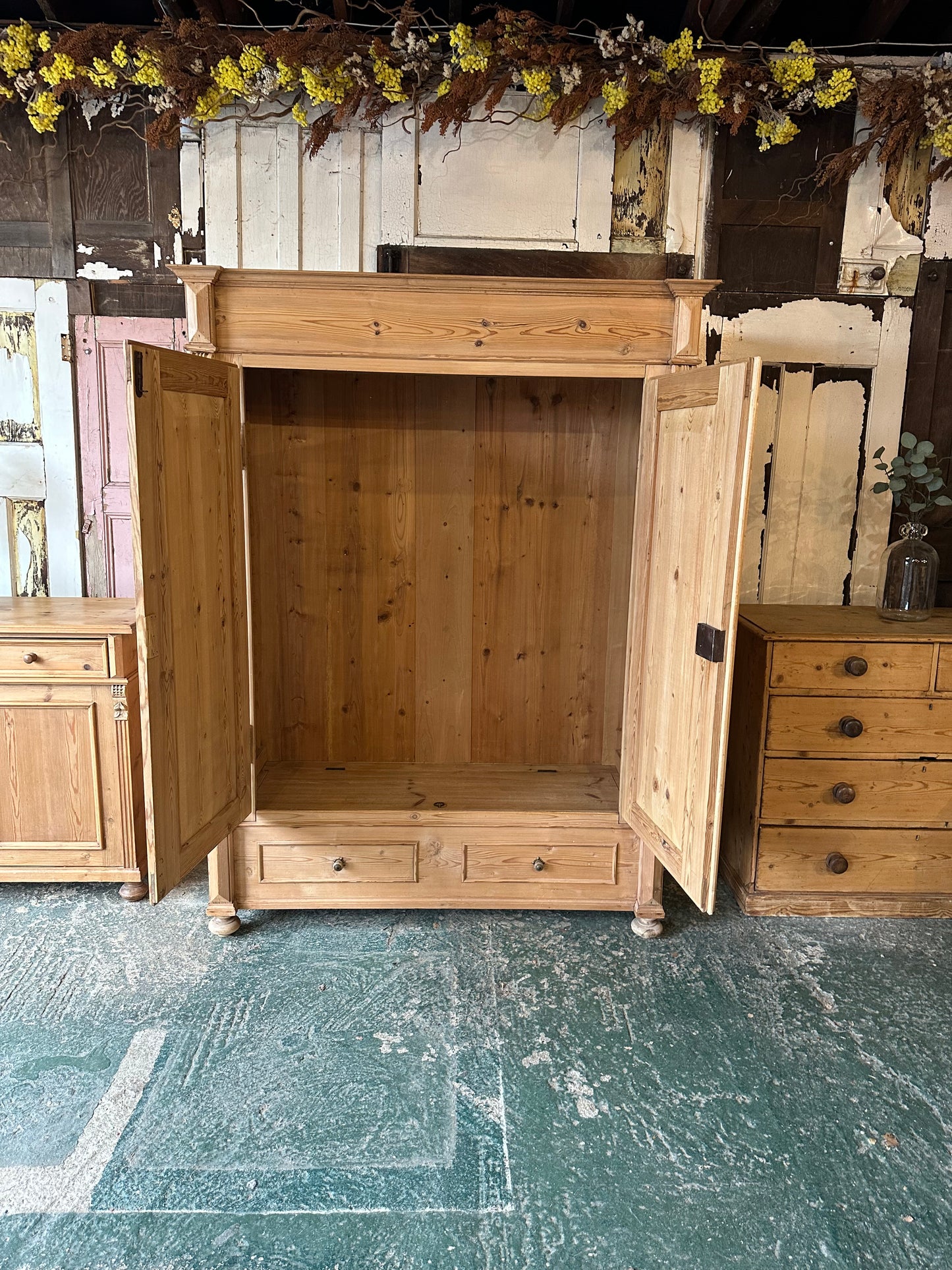 Vintage knock down wardrobe