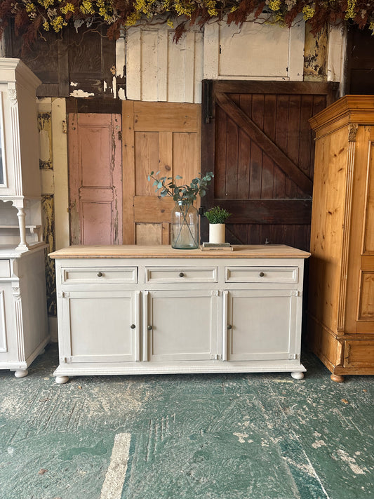 Rustic vintage sideboard