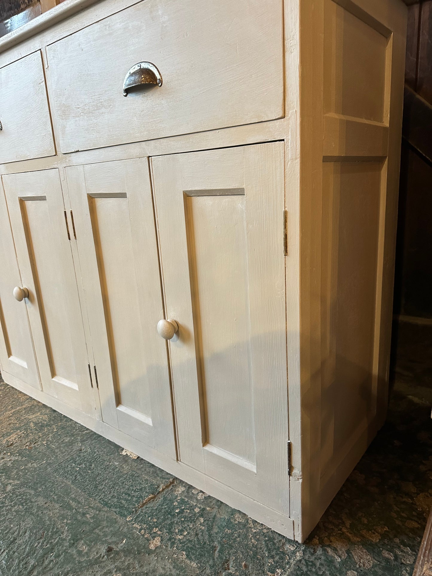 Rustic vintage sideboard