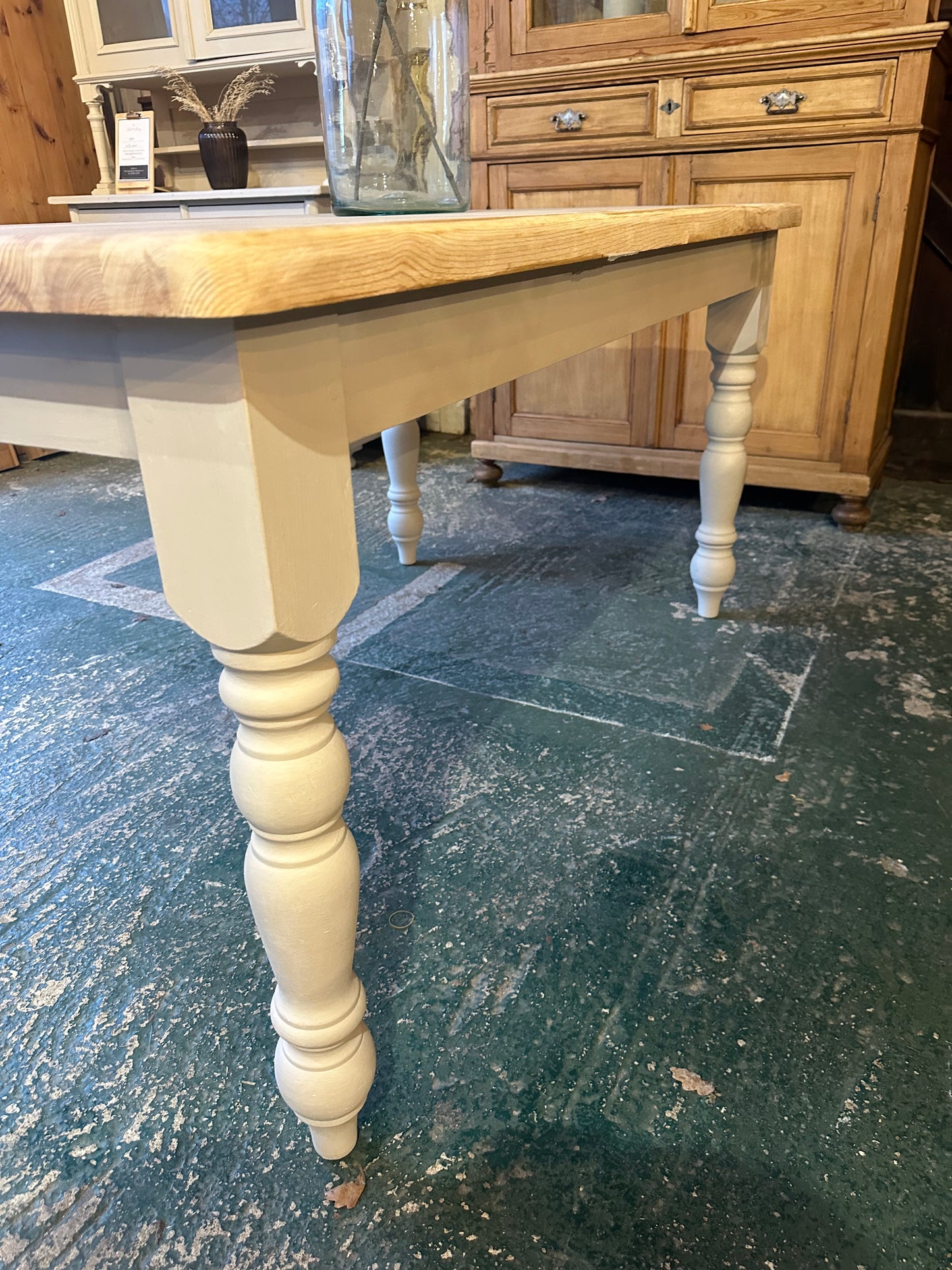 Farmhouse table 6 seater
