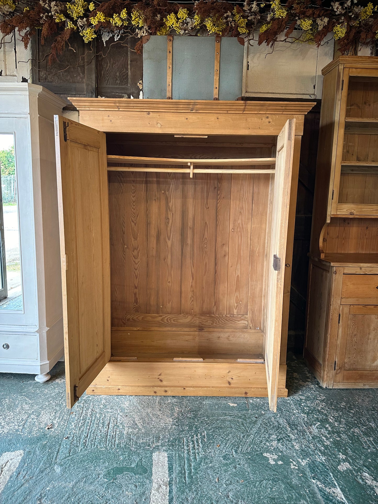 Vintage knock down wardrobe