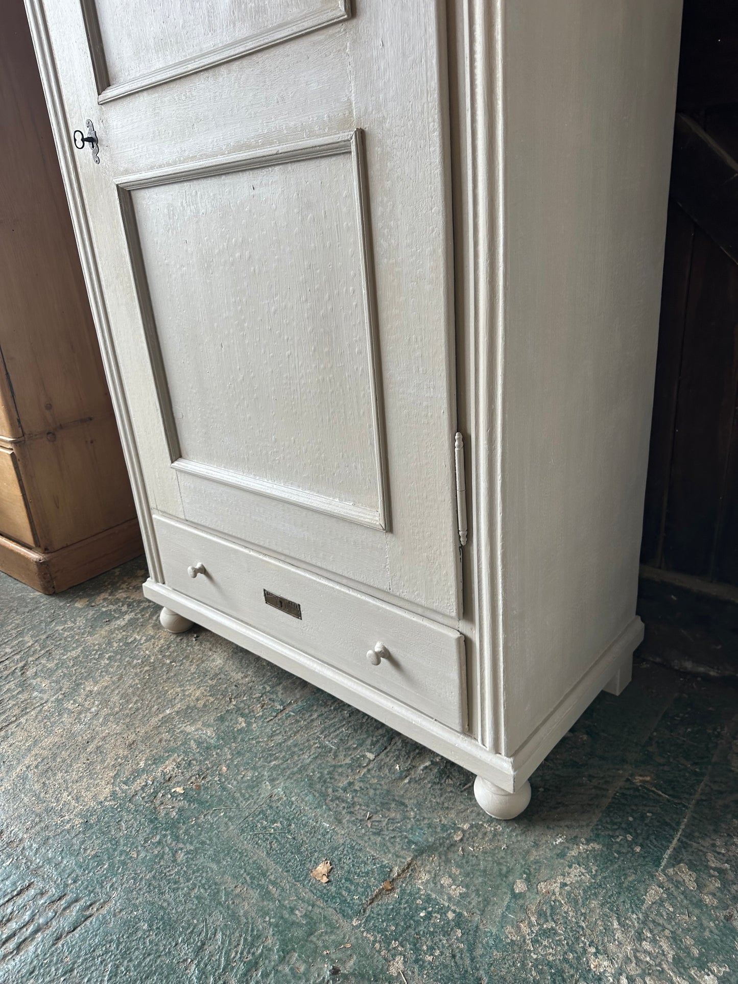 Rustic vintage wardrobe / cupboard