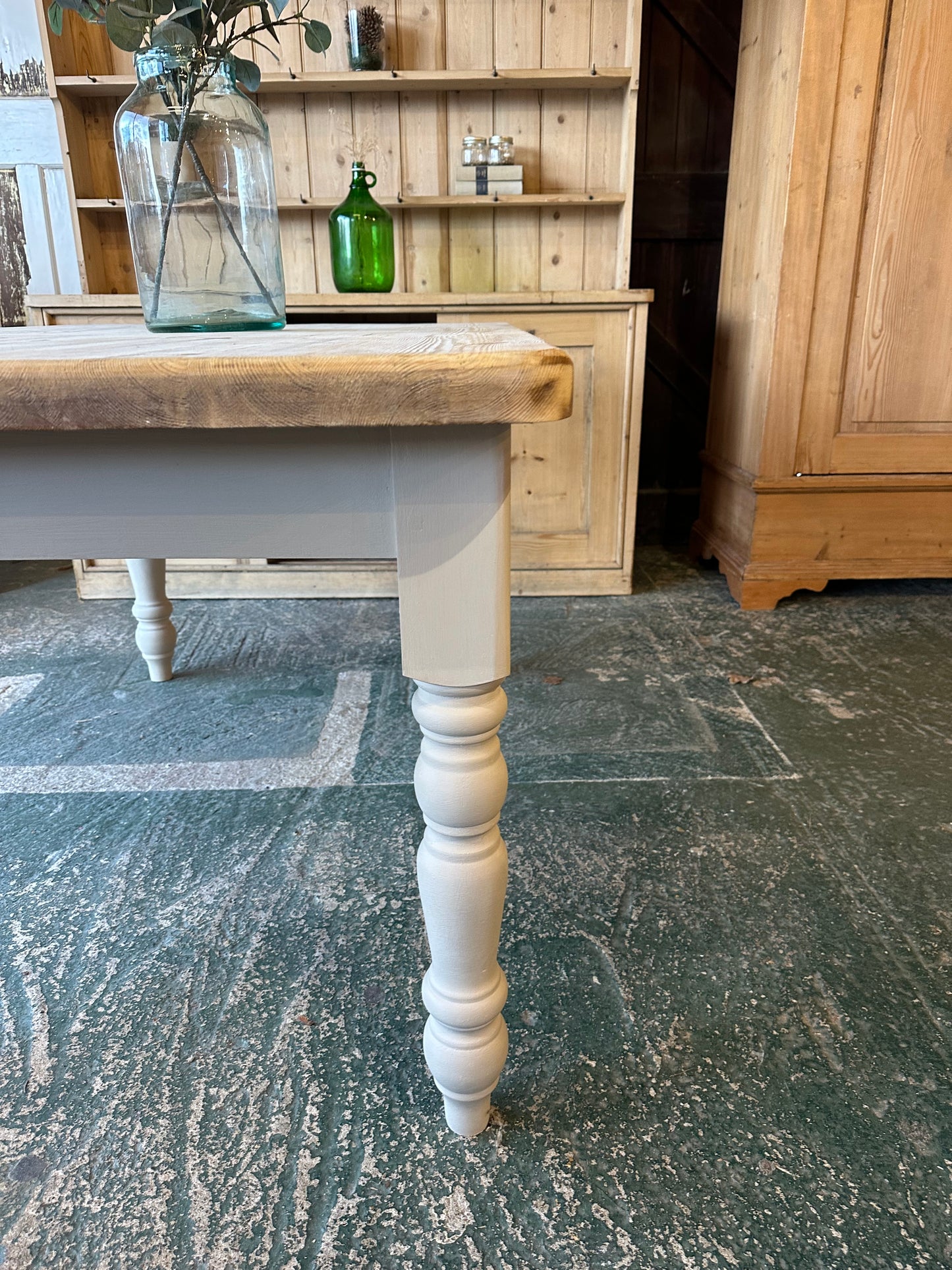 Farmhouse table 6 seater