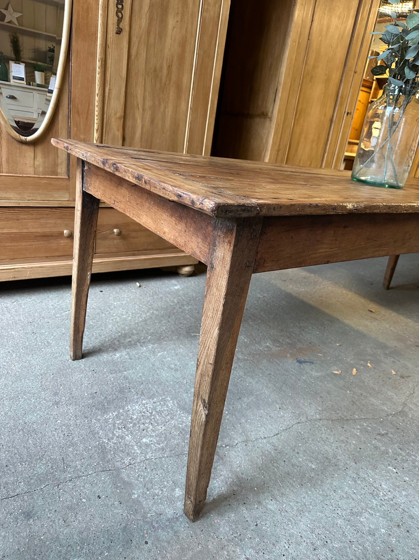 Farmhouse table large 8 seater