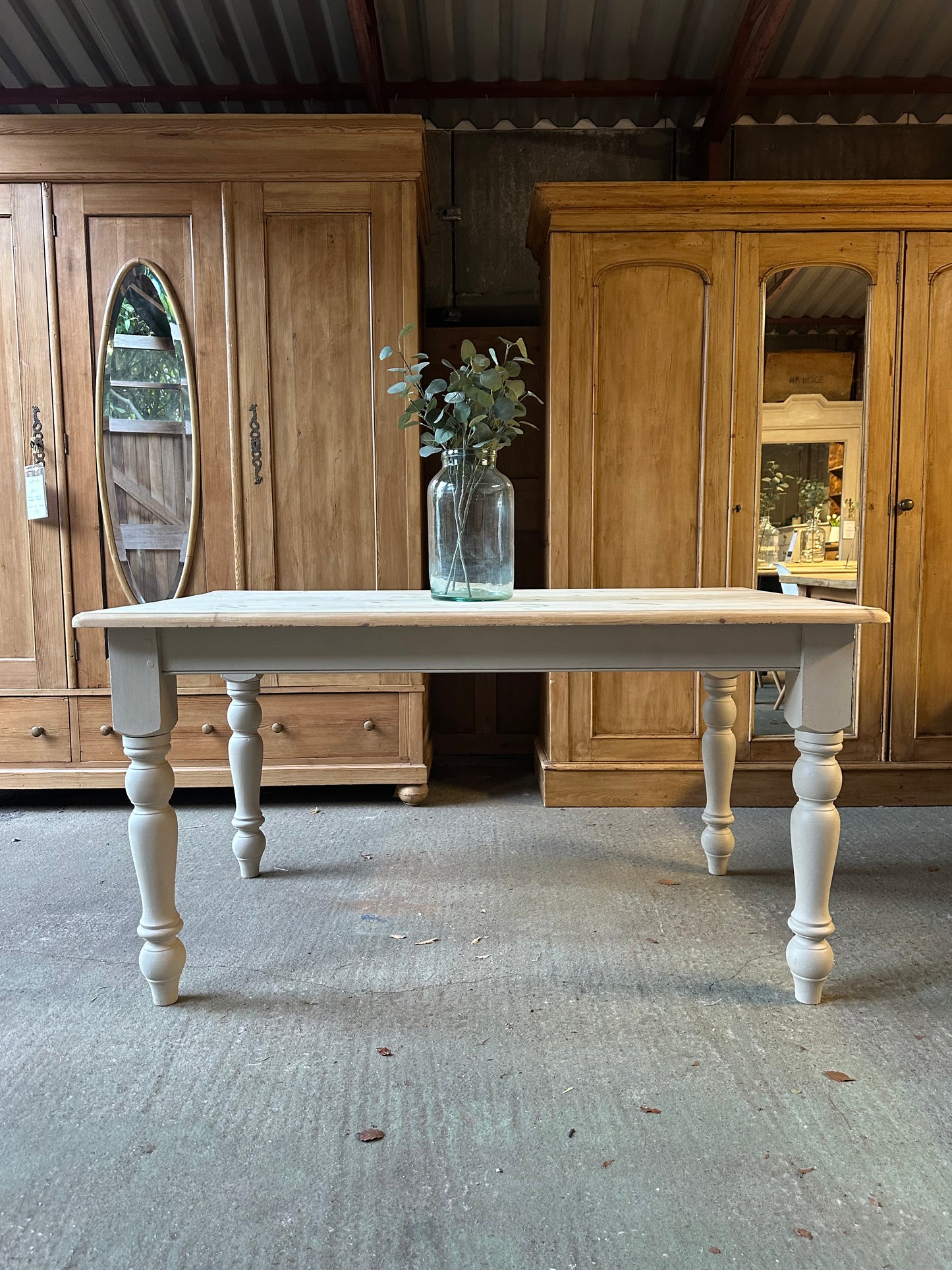 Farmhouse table 6 seater