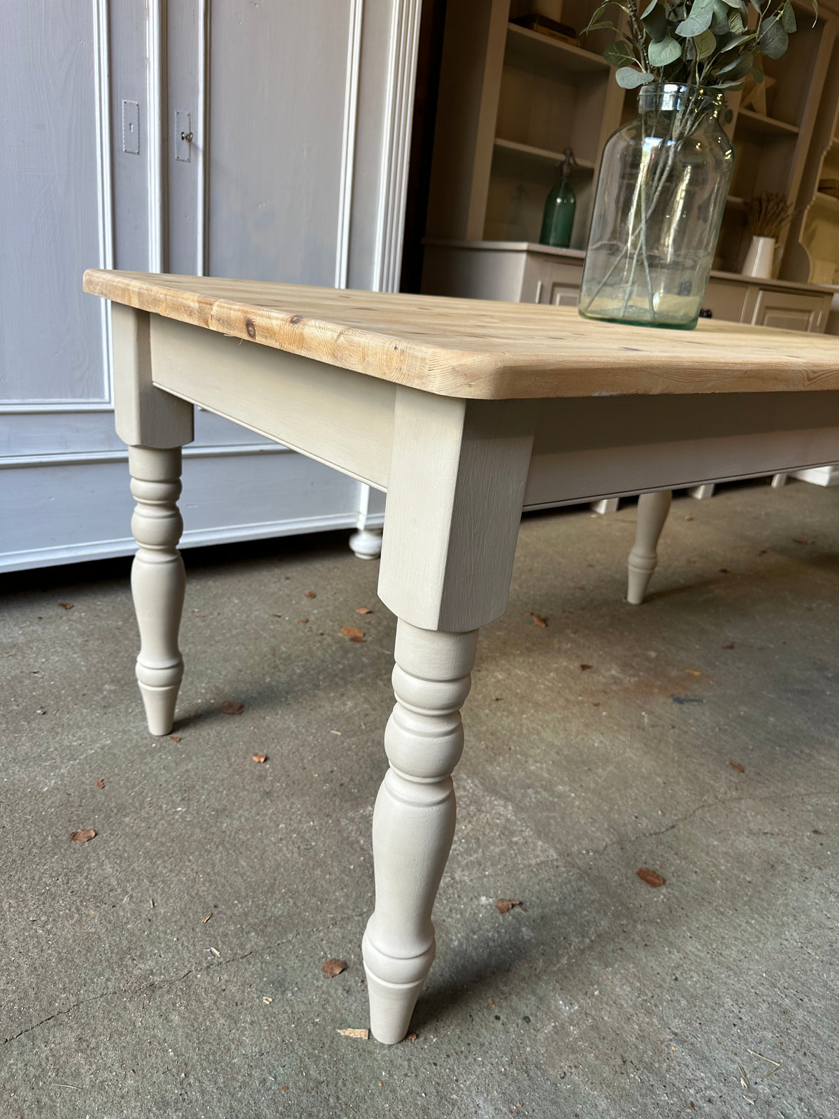 Farmhouse table 6 seater