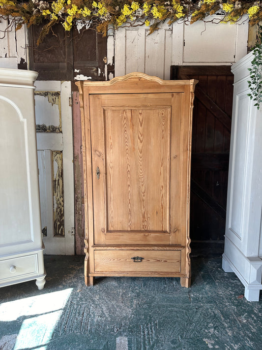 Rustic vintage wardrobe